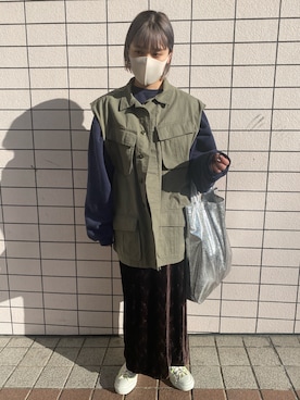 kiraさん（レディース・160cm）の冬コーディネート