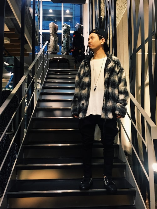 KMRii（ケムリ） ブルゾン アウター KMRii/ケムリ/WOOL CHECK PK