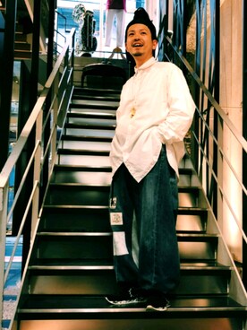 みねさん（メンズ・161cm）の春コーディネート