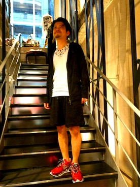 みねさん（メンズ・161cm）の夏コーディネート