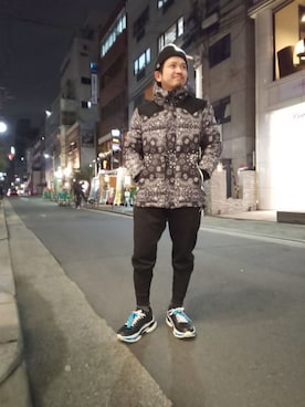 「1PIU1UGUALE3  RELAX （ウノピゥウノウグァーレトレ リラックス）のアイテム（パンツ）」を使った、みねさん（メンズ・161cm）の冬コーディネート