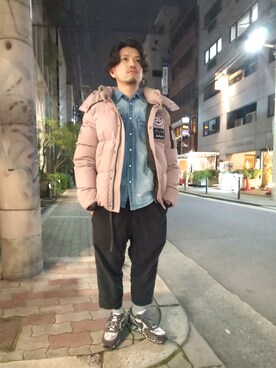 みねさん(メンズ・161cm)の冬コーディネート