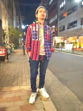 みねさん(メンズ・161cm)の冬コーディネート