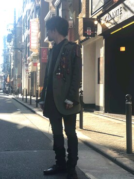 みねさん(メンズ・161cm)の冬コーディネート