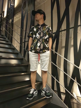 みねさん（メンズ・161cm）の夏コーディネート