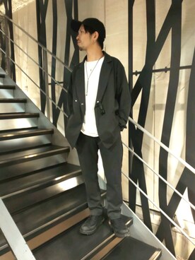 みねさん（メンズ・161cm）の秋コーディネート