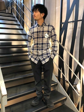 みねさん（メンズ・161cm）の秋コーディネート