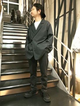 みねさん（メンズ・161cm）の秋コーディネート