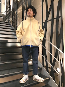 みねさん（メンズ・161cm）の冬コーディネート