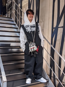 みねさん（メンズ・161cm）の冬コーディネート