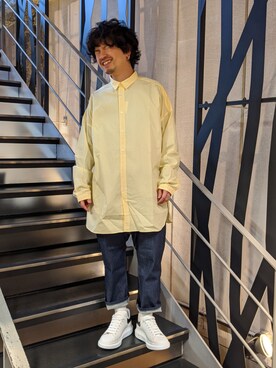 みねさん（メンズ・161cm）の冬コーディネート