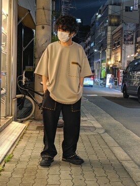 みねさん(メンズ・161cm)の春コーディネート