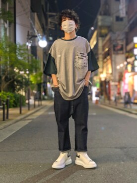 みねさん(メンズ・161cm)の春コーディネート