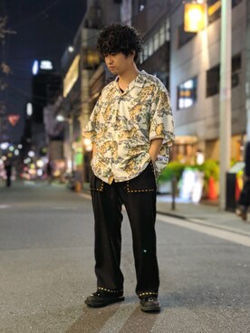 みねさん(メンズ・161cm)の春コーディネート