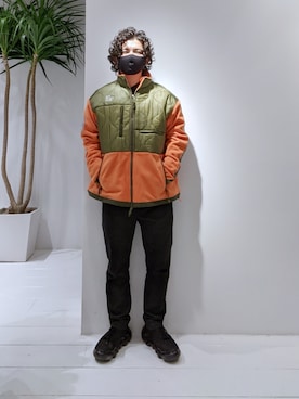 「READYMADE（レディメイド）のアイテム（ジャケット/アウター）」を使った、みねさん（メンズ・161cm）の冬コーディネート