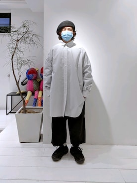 「MARGIELA」｜みねさん（メンズ・161cm）の冬コーディネート
