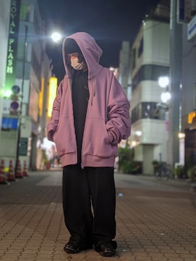 「A.A.Spectrum（エーエースペクトラム）のアイテム」を使った、みねさん（メンズ・161cm）の春コーディネート