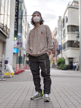 みねさん（メンズ・161cm）の春コーディネート