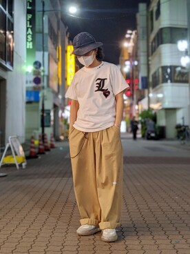 みねさん(メンズ・161cm)の春コーディネート