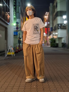 みねさん(メンズ・161cm)の春コーディネート