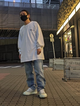 「Requel（リコール）のアイテム」を使った、みねさん（メンズ・161cm）の秋コーディネート