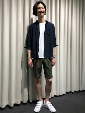 nano・universe men’s STAFFさん(メンズ・182cm)の春コーディネート