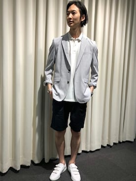 nano・universe men’s STAFFさん（メンズ・182cm）の春コーディネート