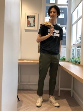 nano・universe men’s STAFFさん（メンズ・182cm）の夏コーディネート