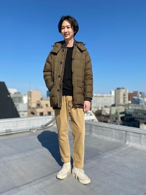 Nano Universe Men S Staff Nano Universe Nano Universeのダウンジャケット コートを使ったコーディネート Wear