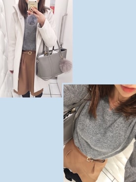 「冬色」｜ぴろみんさん（レディース・160cm）の冬コーディネート