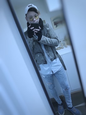 「JOYRICH（ジョイリッチ）のアイテム（ジャケット/アウター）」を使った、kさん（メンズ・176cm）の春コーディネート