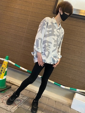「SOYOUS（ソユーズ）のアイテム（パンツ）」を使った、So さん（メンズ・180cm）の夏コーディネート