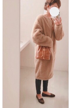 ボアフリースコート のレディース人気ファッションコーディネート Wear