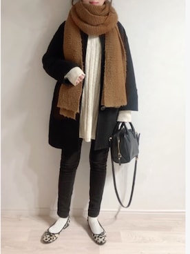 ミズタマ⭐︎さん（レディース・157cm）の冬コーディネート