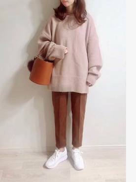 「VIS（ビス）のアイテム（財布/小物）」を使った、ミズタマ⭐︎さん（レディース・157cm）の冬コーディネート