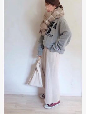 ミズタマ⭐︎さん（レディース・157cm）の冬コーディネート