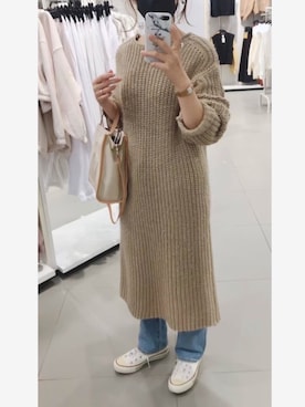 「CIAOPANIC TYPY」｜「アイテム（その他）」を使った、ミズタマ⭐︎さん（レディース・157cm）の春コーディネート