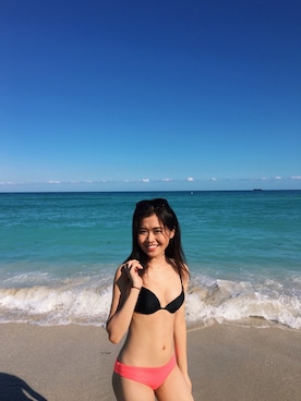 「Abercrombie&Fitch（アバークロンビーアンドフィッチ）のアイテム（フォーマルスーツ/小物）」を使った、Jessica Chenさん（レディース・153cm）の冬コーディネート