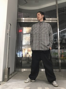 DankeSchon/ダンケシェーン/グレンチェックリフレクターパイピング 