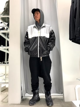 「アイテム（ブルゾン）」を使った、Kazuya Kitamuraさん（メンズ・177cm・30代）の冬コーディネート