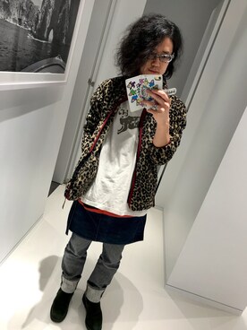 「アイテム（ブルゾン）」を使った、けぶたさん（メンズ・176cm・30代）の冬コーディネート