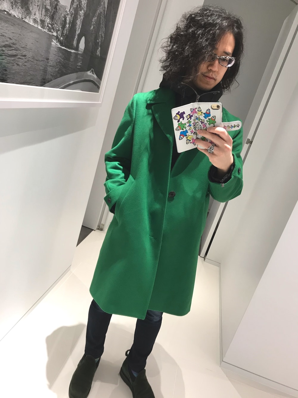 けぶた｜Paul Smithのチェスターコートを使ったコーディネート - WEAR