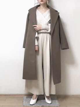 Mayさん（レディース・158cm）の冬コーディネート