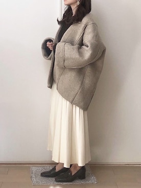 Mayさん（レディース・158cm）の冬コーディネート
