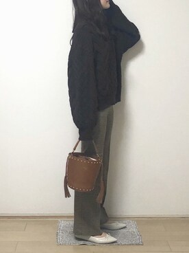 Mayさん（レディース・158cm）の冬コーディネート