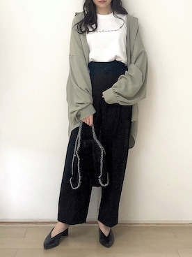 Mayさん（レディース・158cm）の春コーディネート