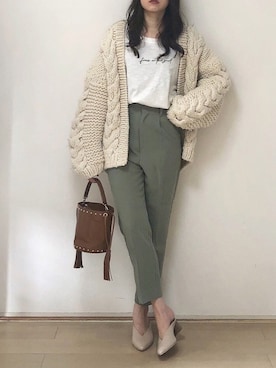 Mayさん（レディース・158cm）の春コーディネート