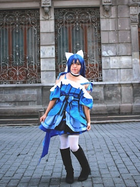 「me（ミイ）のアイテム（ワンピース/ドレス）」を使った、Amy Casanovaさん（レディース・153cm）の秋コーディネート