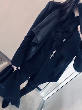 「YEVS（イーブス）のアイテム（トップス）」を使った、ariさん（レディース・156cm）の春コーディネート
