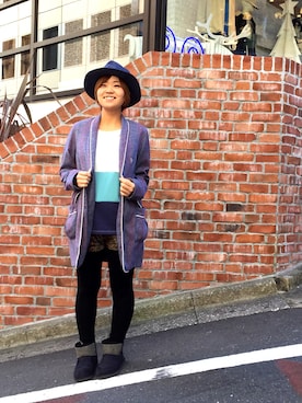ちーちゃんさん(レディース・160cm)の冬コーディネート